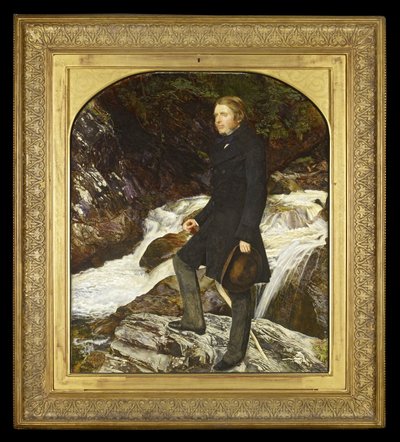 John Ruskin, 1854 by John Everett Millais